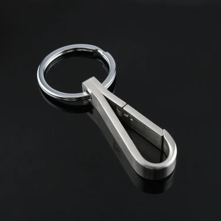 304 нержавеющая сталь напрямую от производителя Автомобильный поясной брелок для ключей пары персонализированные и креативные металлические нержавеющей стали