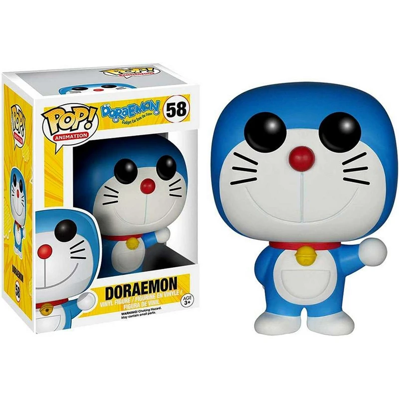 Funko поп Анимация периферия Дораэмон #58 Фигурки игрушки виниловая Кукла