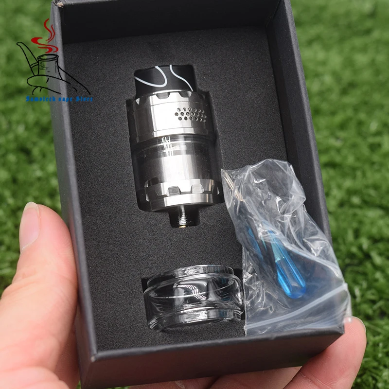 Kylin V2 RTA M RTA База 24 мм распылитель 3 мл/4,5 мл бак распылитель Топ соты воздуха большая сборка палуба испаритель бак