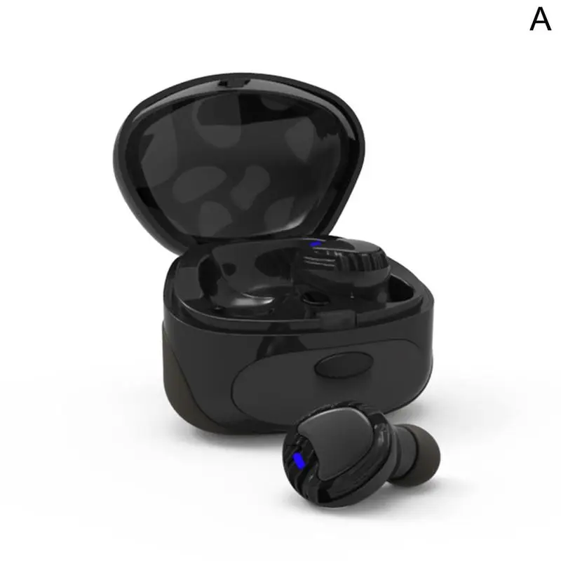 T7 Bluetooth 5,0 наушники, мини Беспроводные спортивные наушники, стерео игровые наушники с ручкой, двойной водонепроницаемый звук Hea P0D4