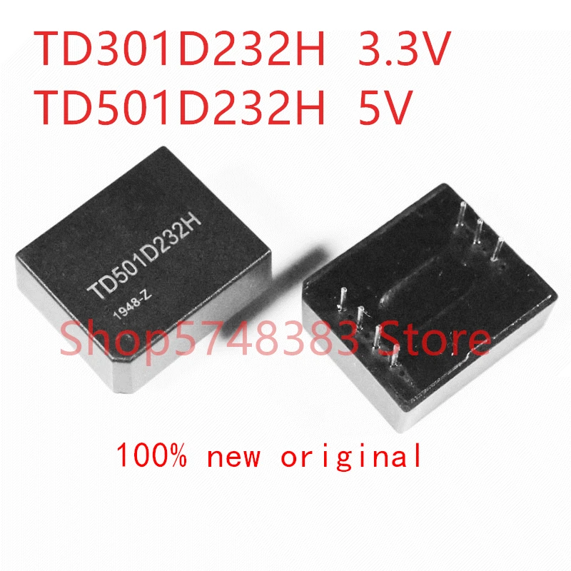 1 шт./лот 100% Новый оригинальный TD301D232H TD501D232H одноканальный высокоскоростной