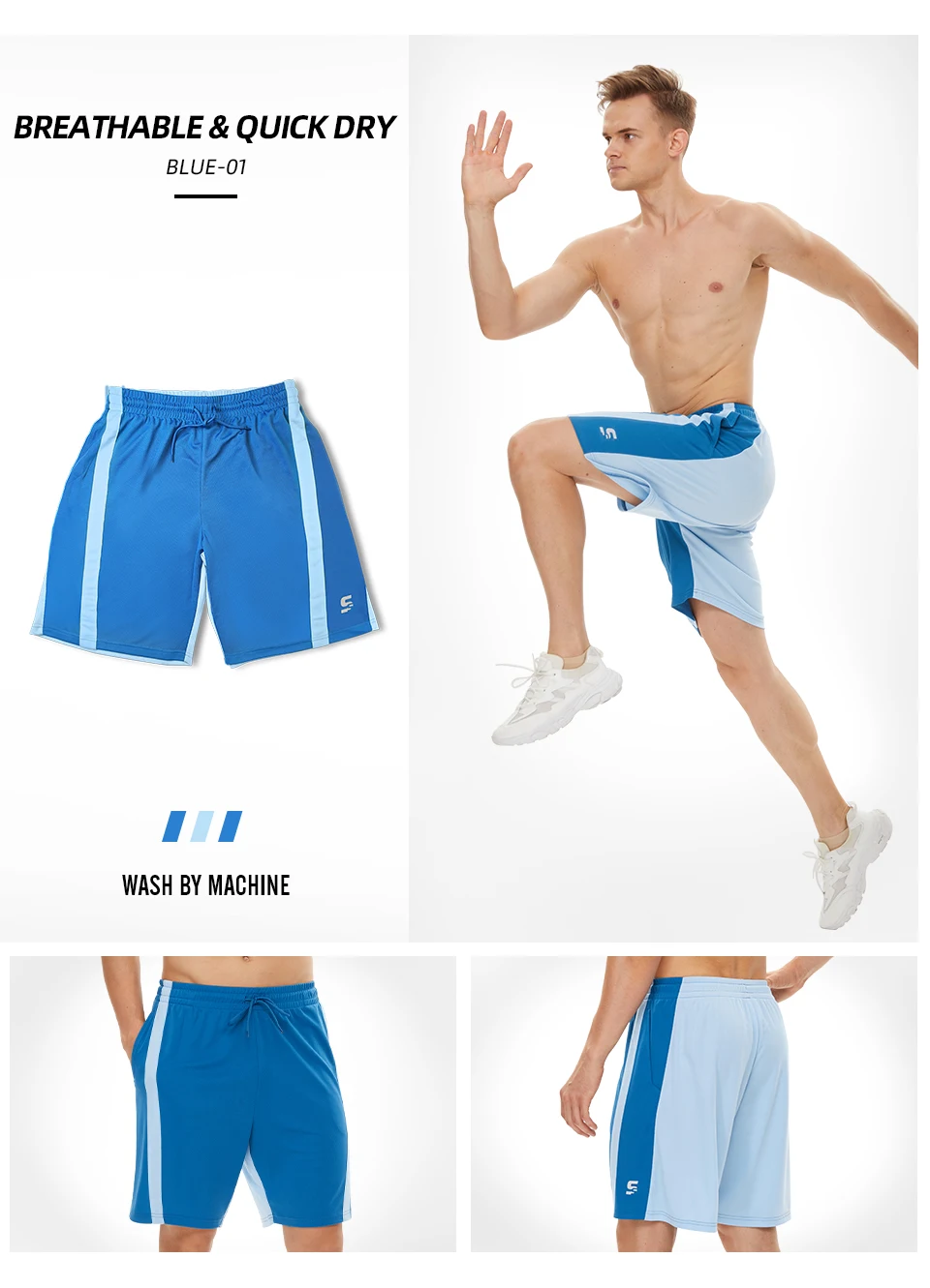 Men's Workout Shorts with Pockets » Smart Shop Flyer