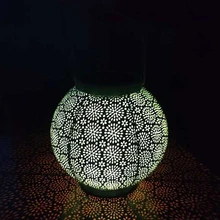 Retro Solar Lamp With Handle Hanging Solar Lamp Outdoor Solar Garden Lamp, Garden Tree Fence Patio Made of Iron And Plastic