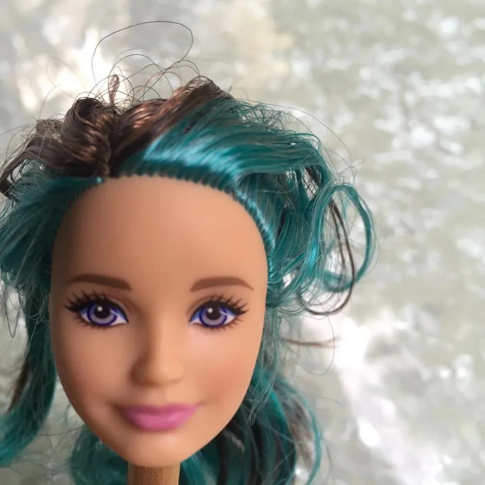 Good Makeup Rare Collection Princess Doll Toy Head Toys Parts Kids Playing House DIY Toy Girl Birthday Christmas Gifts Toy