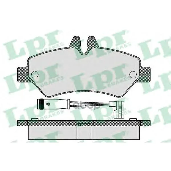 Колодки Тормозные Mercedes Sprinter 209-524 06-/Vw Crafter 30-35/30-50 06- Задн. Lpr 05p1293 Lpr арт. 05P1293