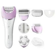 5в1, влажная сухая Женская бритва, женский эпилятор, станок для бритья, триммер для удаления волос, эпилятор для лица, бикини, тела, ног, подмышек