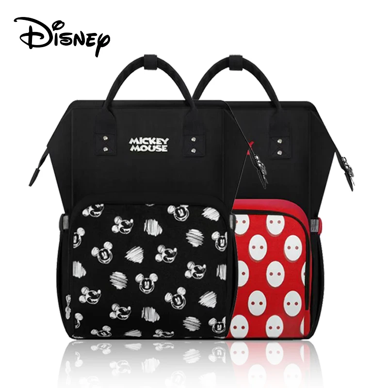Disney Baby Diaper Bag USB Backpack Maternity Baby In Diaper Bag Large Capacity Mummy Diaper Bags Mummy Bag Nappy Bag Mommy New