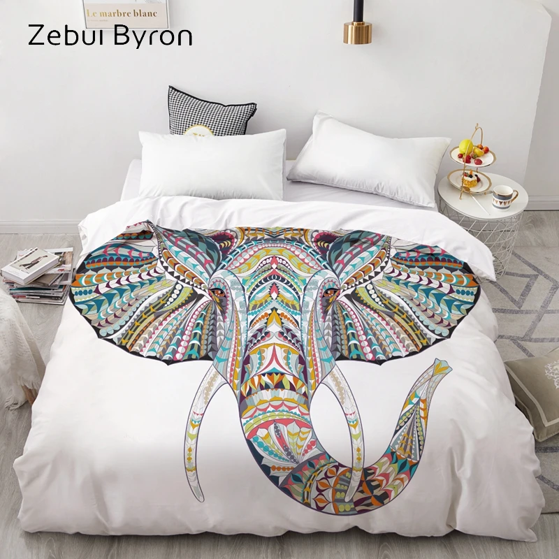 

3D Duvet Cover,Comforter/Quilt/Blanket case Queen/King,Bohemian Style Bedding Custom Size/220x240/200x200,drop shipping