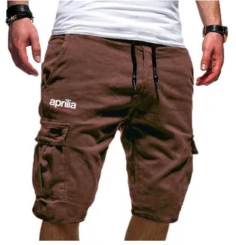 

Summer Shorts Men Fashion Breathable Male Casual Motorcycle for aprilia Shorts Comfortable Fitness Mens Bodybuilding Shorts