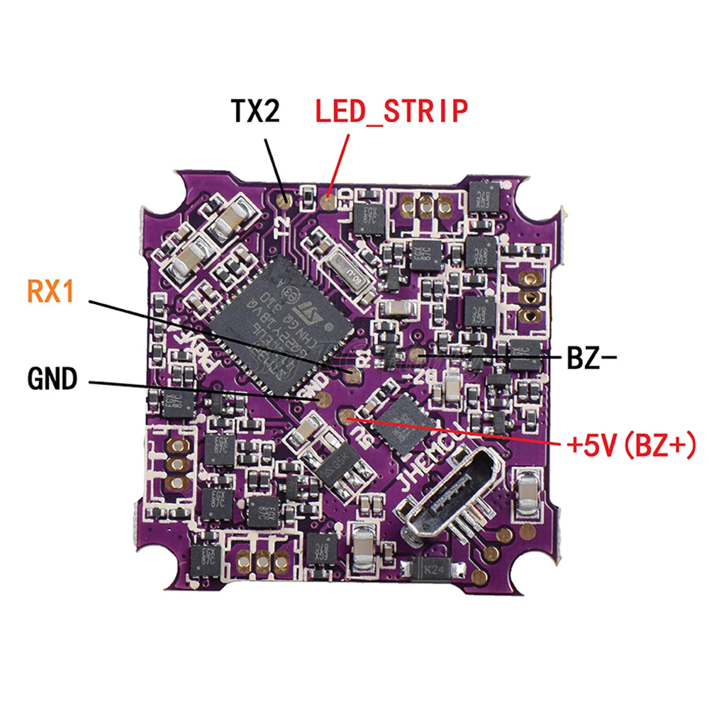 

Hot 1pcs Play F4 whoop Flight Control 1-2S integrated 4 in 1 Brushless ESC support DSHOT Oneshot125 Multishot PWM for FPV Drone