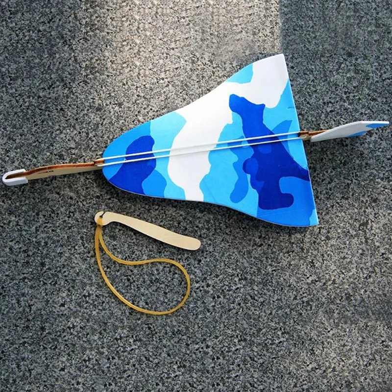 1 шт. ручной бросок Летающий планера самолеты Пена Самолет вечерние сумки