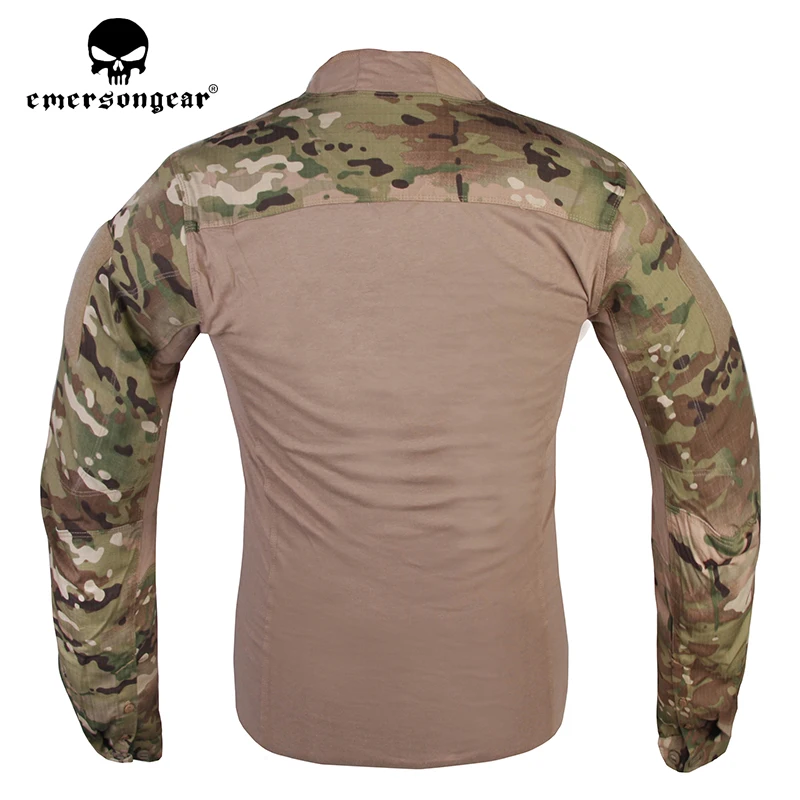 Emersongear мужские тактические футболки официальные легкие боевые Мультикам