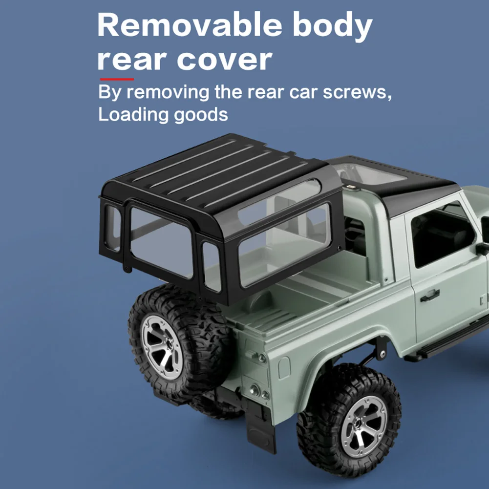 1:16 4WD автомобиль противоударные игрушки внедорожный грузовик гусеничный светодиодный фонарь подарки RC автомобиль ABS высокая скорость 2,4G радио управление Багги дети