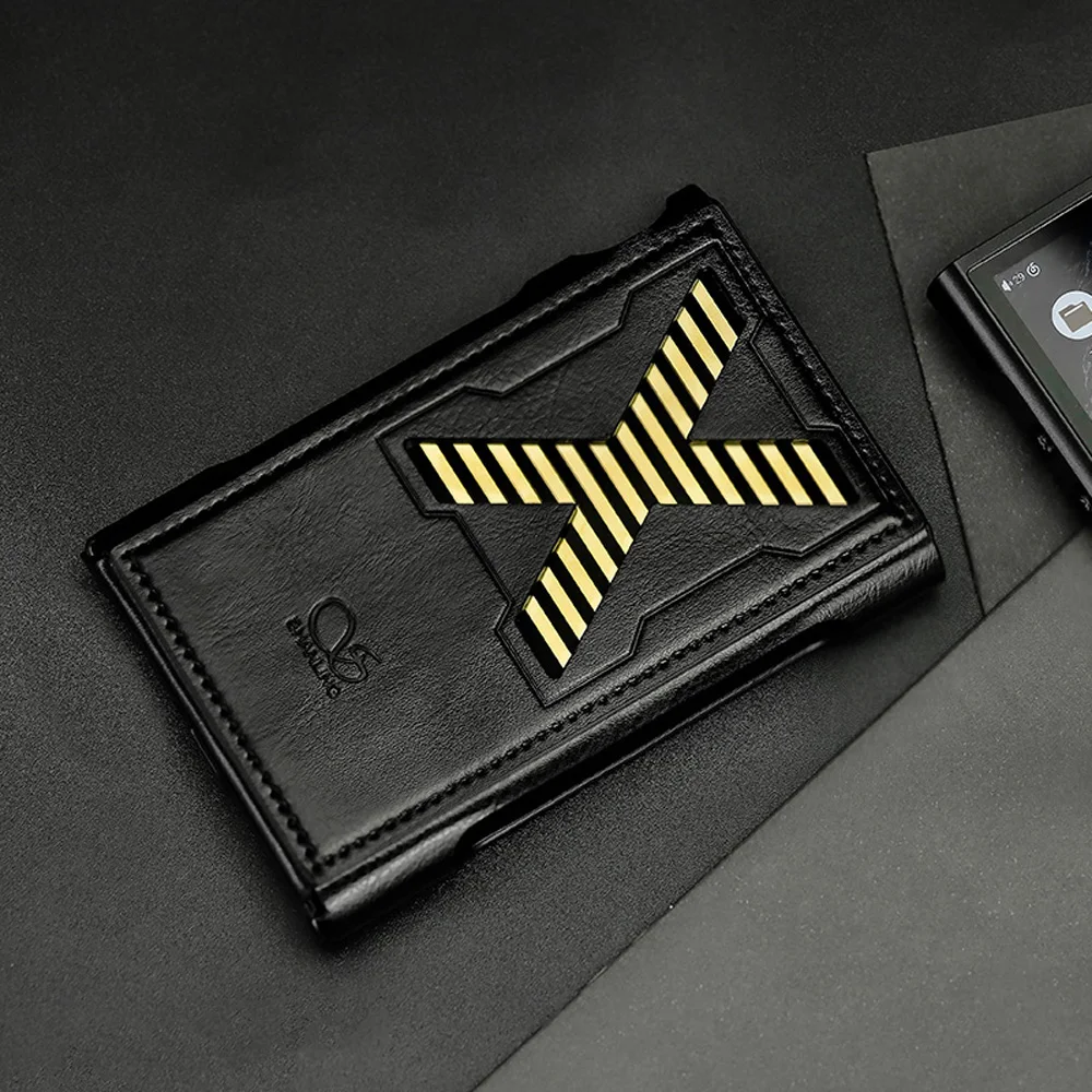 Capa de couro para shanling-reprodutor de música, m3x, hifi, mp3, proteção