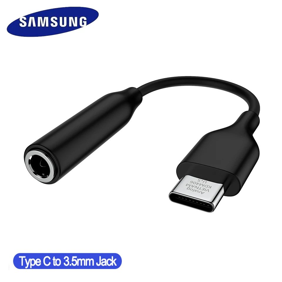 Адаптер для наушников с разъемом USB Type-C на 3 5 мм аудиоадаптер Aux SAMSUNG Galaxy S21 Ultra S20 Fe