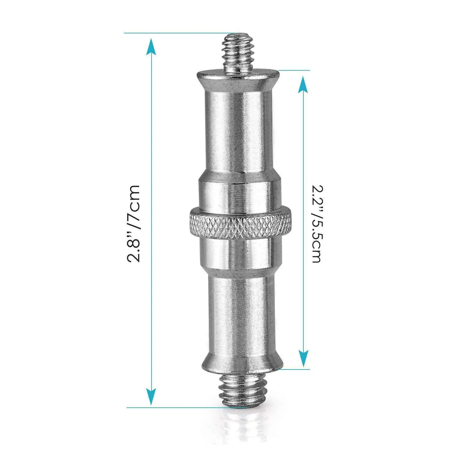 1/4 3/8 Spigot Stud Male Adapter Camera Screw conversion tripod lamp holder iron head for Umbrella Flash Light Trip camera accessories camera screw mount screw mount adapter metal screw adapter