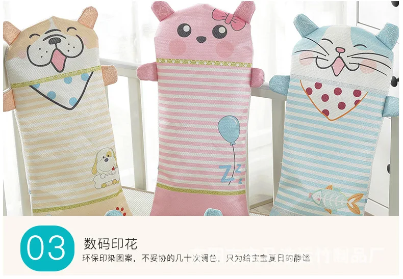 New Style Viscose Baby Pillow Digital Printing Pillow Breathable Sandwich Pillow Multi-functional Baby Pillow Manufacturers