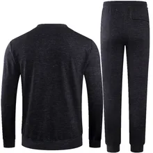 Осенне-зимний стильный комплект для любителей спорта на открытом воздухе с длинными рукавами и вырезом лодочкой, комплект из двух предметов, спортивная одежда