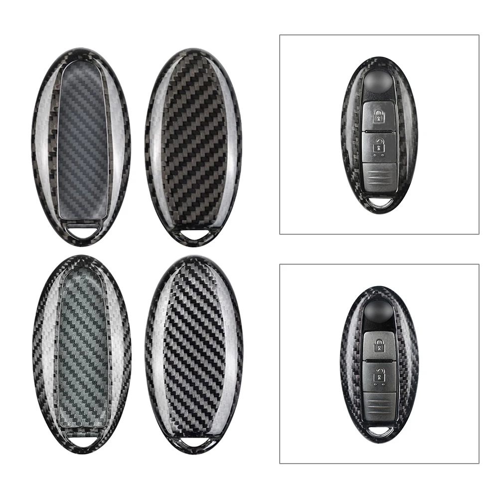 Корпус автомобильного ключа дистанционного управления чехол из углеродного