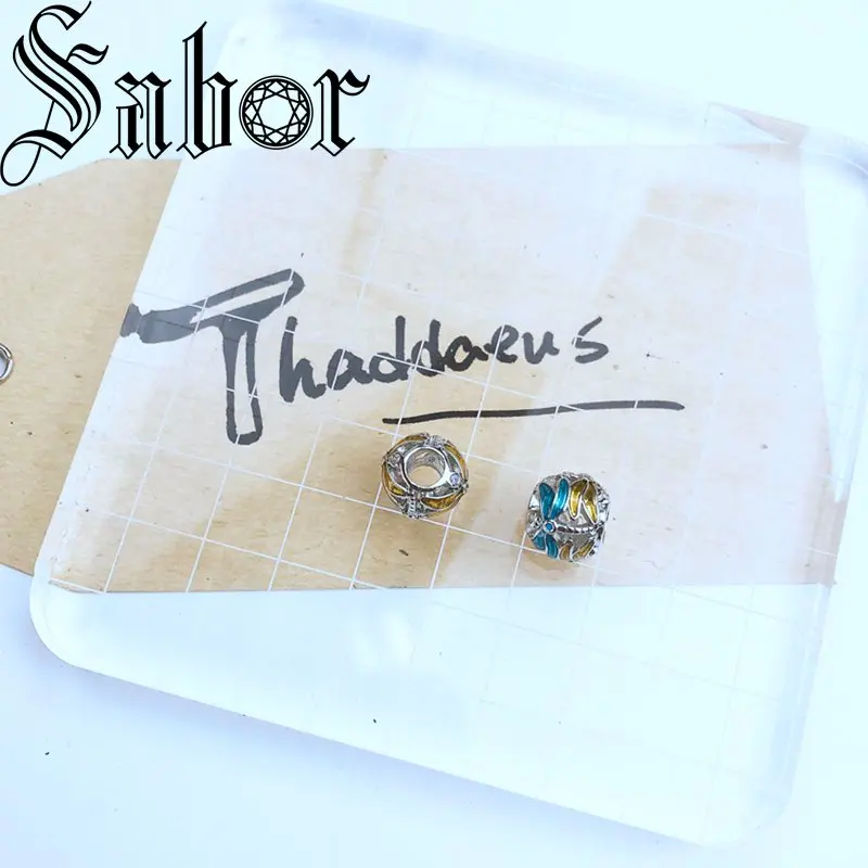 Цветной бисер-Стрекоза подходит для браслета ожерелье из стерлингового серебра 925 пробы шармы кармы европейские ювелирные аксессуары для женщин Томас