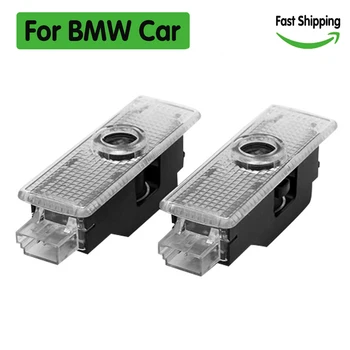 

2 PCS weclome light logo laser projector car door lights Luces for BMW X1 X3 X4 X5 X6 F10 F20 F07 E90 E60 E61 E63 E64 F30 G30 E8