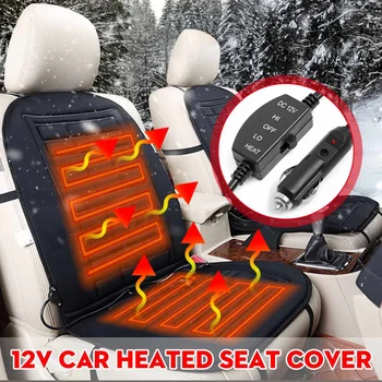 

12V Universal Car Heated Pad Auto Heating Heater Seat Pads Winter Warmer Seat Covers Keep Warm Car Seat Cushion Heating Pad Mat
