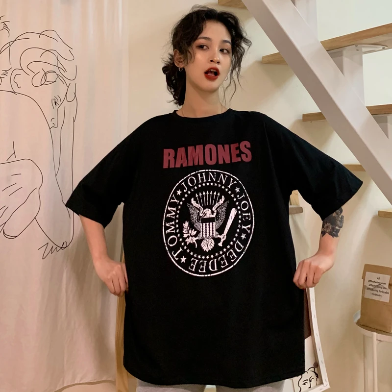 

Summer Women Short-sleeved T-shirt Harajuku Style Student Jacket Vintage Shirt Korean Version Of Loose Comfortable Sweatshirt