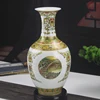 Jingdezhen Chinese Style Ceramic Vase Living Room Decoration Thin China Porcelain Vase The River During The Qingming Festival 4