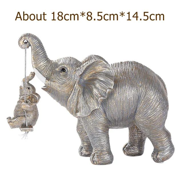 Elefante Plateado Hija (o): Decoración con Encanto