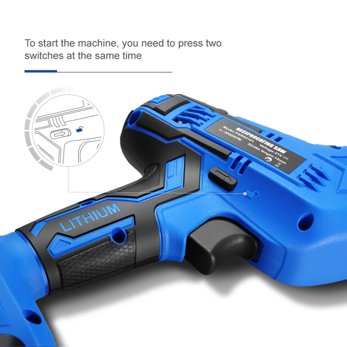 Cordless 21V Chainsaw Set - Image 4