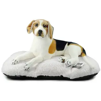 

Warm Flannel Dog Bed Mat Autumn Winter Cat Puppy Sleeping Pad Pet Nest Cushion
