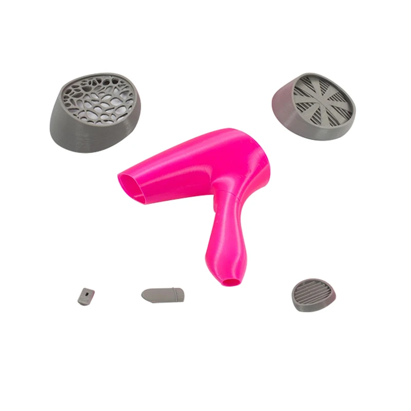Custom Injection Mold 3D Printed Hair Dryer parts 3d printing Design