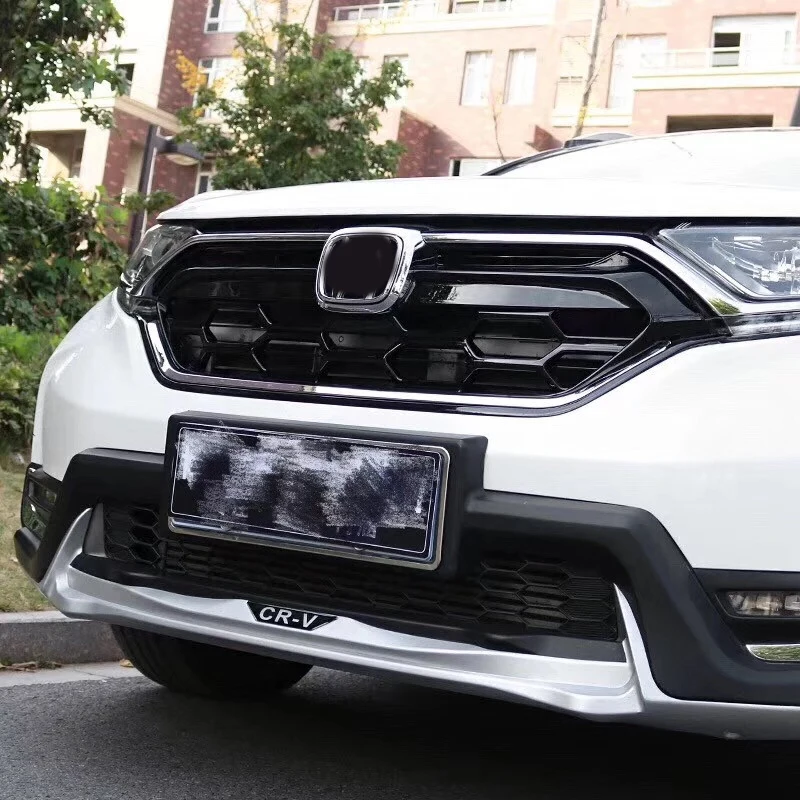 ホンダcrv 2017 2018 2019用のクロームメッキフロントグリル,カー