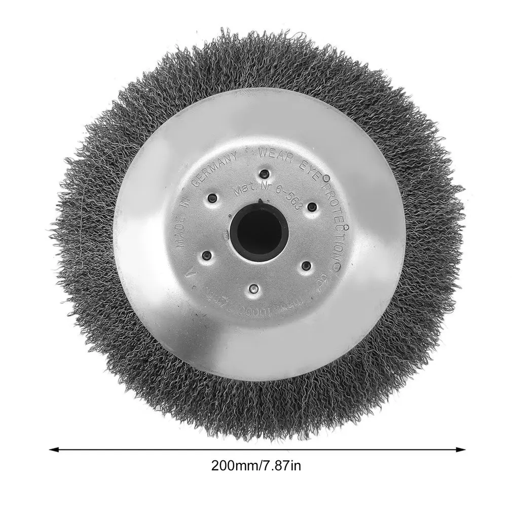 Высокая производительность Роторная Щетка для сорняков используется с триммером подходит для чистки плоских поверхностей стальная проволока со скидкой