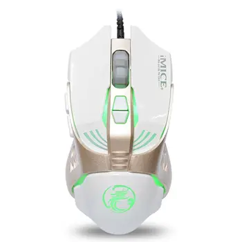 

Wired Gaming Mouse Programmable Professional Gamer Computer Mouse LED Light