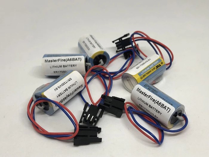 Оригинальный литиевый аккумулятор MasterFire 20 шт./лот A6BAT ER17330V 3 6 V 2000mah для Mitsubishi Servo