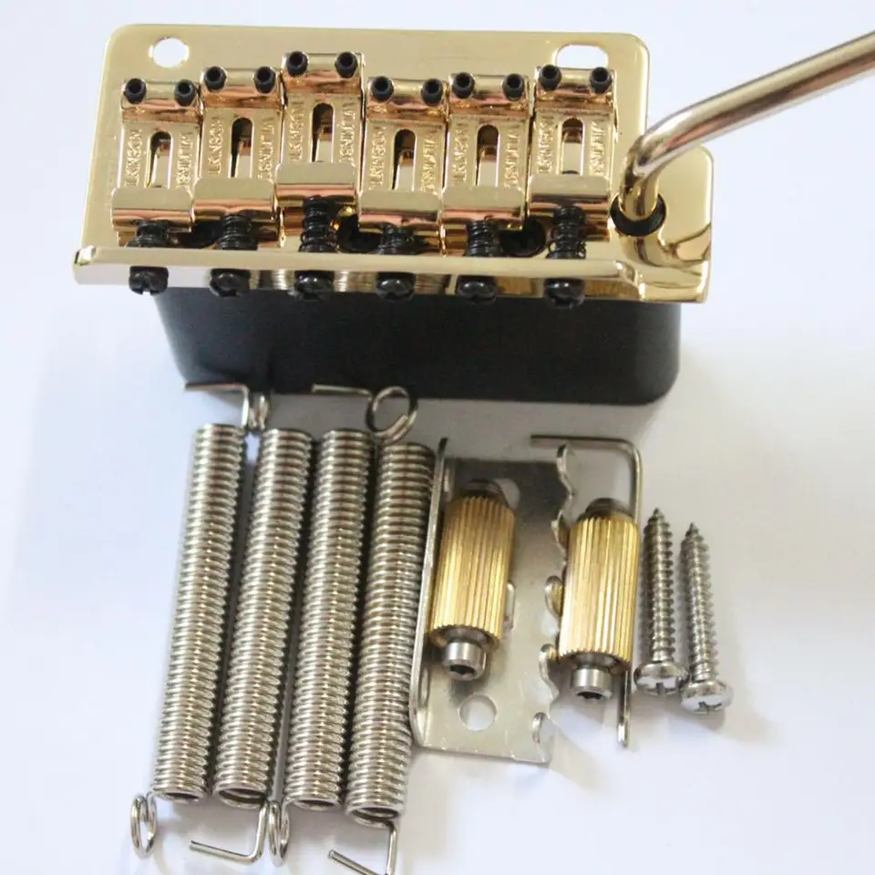 Wilkinson 54mm Strat Style Guitar Tremolo Bridge, Vintage Bent Saddle