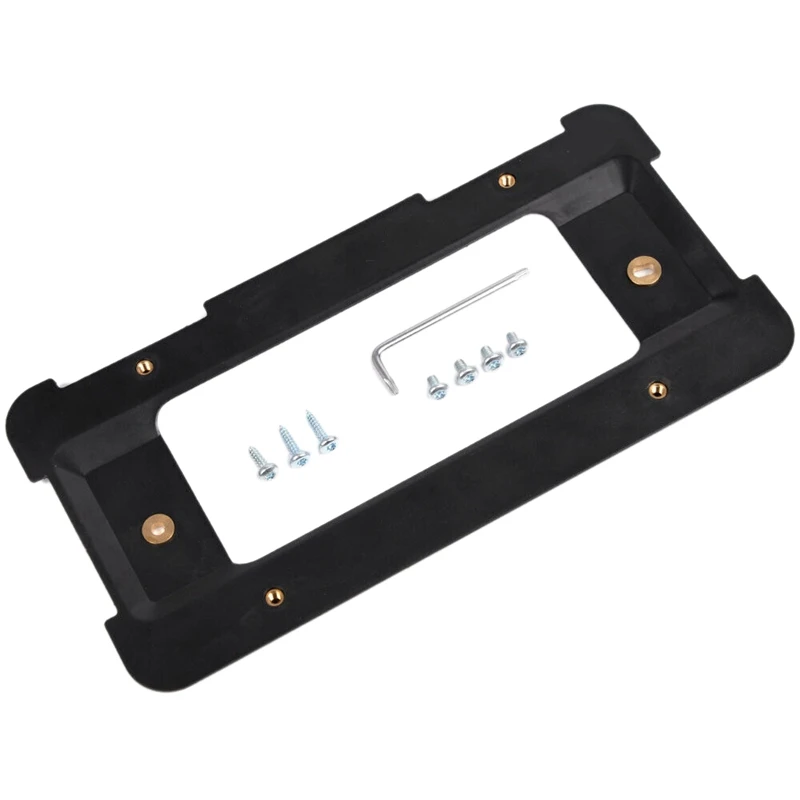 

Rear Bumper License Plate Bracket Mount Frame Tag Holder Base with Screws & Wrench Compatible for Bmw 1/2/3/4/5 Series X5 X6 328
