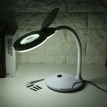 

Professional Face Skin Care Lamp Desktop LED Cold Light Magnifier Lamp 3X Magnifying Lamp Beauty Face Care Light