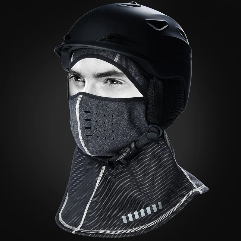 Непромокаемые термальные маски для рта защитные зимние аксессуары на голову Полнолицевая маска для велоспорта полная Балаклава для