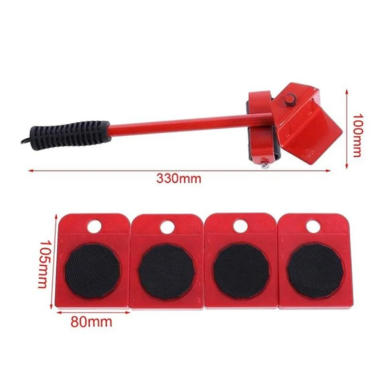 Сверхмощный мебельный подъемник ручной инструмент набор транспортный подъемник слайды колесный уголок для облегчения перемещения защиты мебели