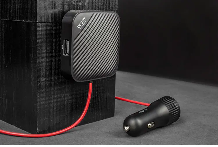 Bcase Share автомобильное зарядное устройство спереди и сзади четыре USB универсальный телефон автомобильное зарядное устройство Многофункциональный прикуриватель быстрая