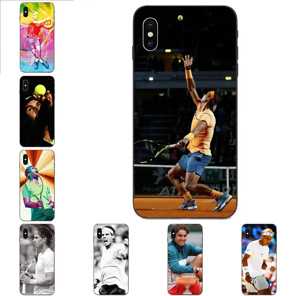 Для Xiaomi mi x Max Note 2 2S 3 5X6 6X8 9T SE A1 A2 A3 CC9e Lite Play Pro F1 TPU хит продаж Rafael Nadal Parera | Мобильные