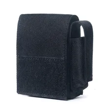 EDC Cigarette Pack Battery Pack Accessories Kit Package MOLLE Auxiliary Bag Mini Waist Bag
