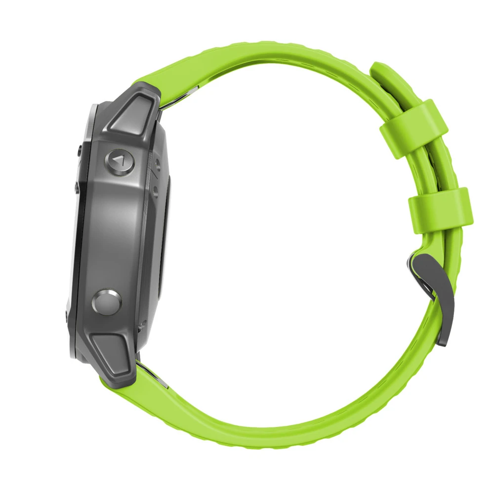 26 мм мягкий силиконовый ремешок для наручных часов Garmin Fenix6x/6x Pro/5x/5x Plus для Garmin Mk1/F3 аксессуары для умных часов