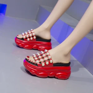 Shoes Women 2020 Summer Fashion Sandals Ladies High Heels Flat Shoes Summer Open Toe Platforms Sandals Women Height Increasing