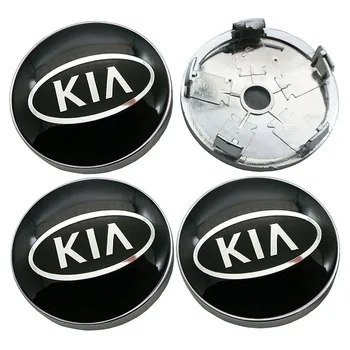 

For KIA rio ceed sportage sorento k2 k3 k4 k5 k6 60mm 4pcs Wheel Center Hub Caps Car Emblem Badge Logo Wheel Center Cap