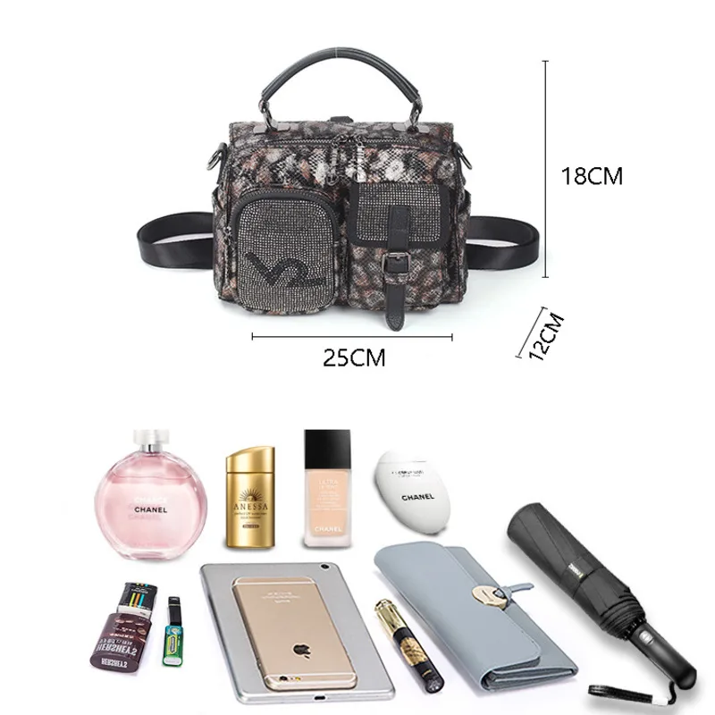 Роскошные дизайнерские сумки с бриллиантами сумка заклепками и блестками