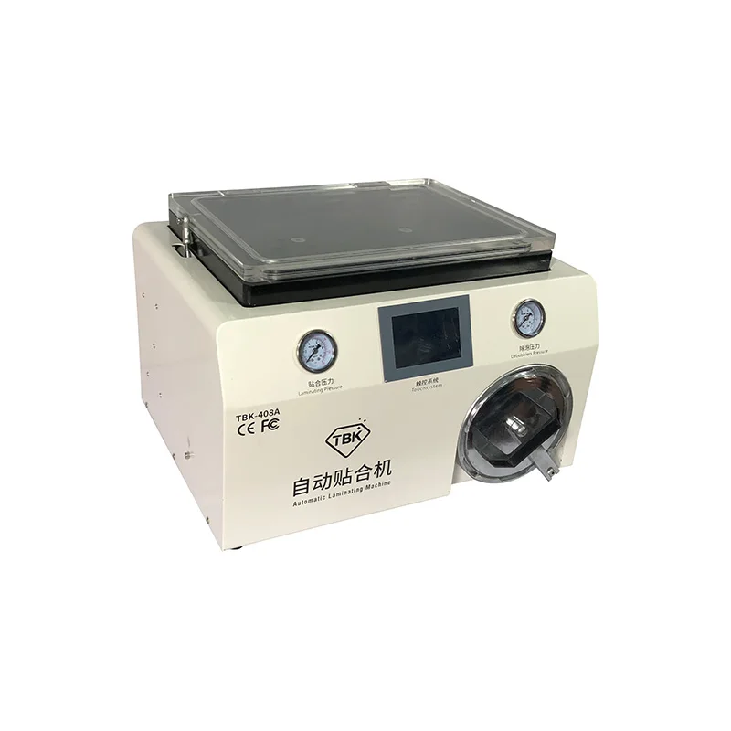 All In One Automatic 15 Inch Vacuum Pump LCD OCA Laminator built-in 8 inches debubble machine For Smart Phone Touch Screen