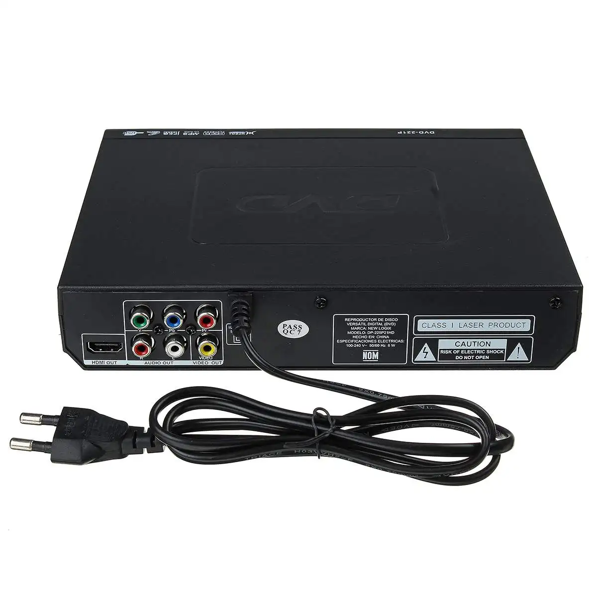 110 V-240 V HDMI 1080p Мини dvd-плеер USB/AV Портативный многократное воспроизведение ADH DVD CD SVCD VCD MP3 JEPG JPEG Система домашнего кинотеатра